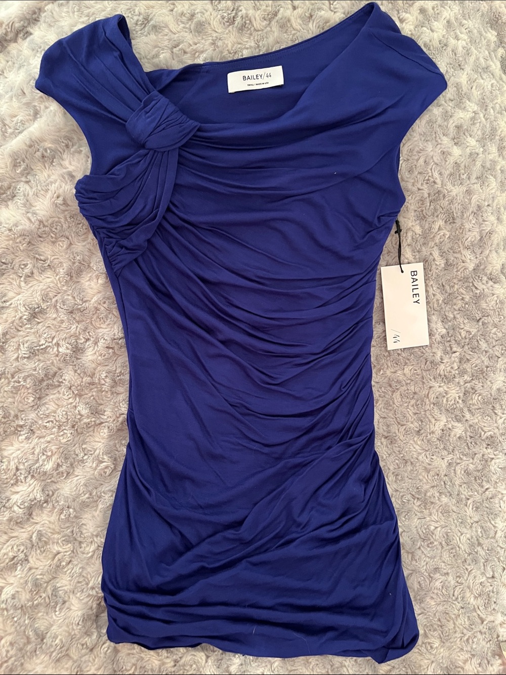 Bailey 44 Cobalt Blue Sleeveless Top Size Small NWT